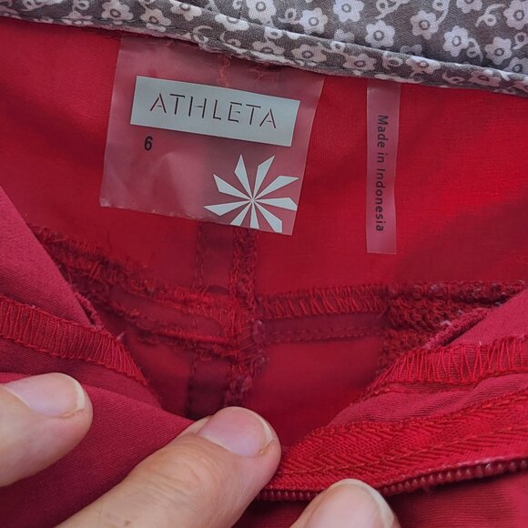 ATHLETA Dipper Bermuda Shorts - Red - 6 - Picture 3 of 8